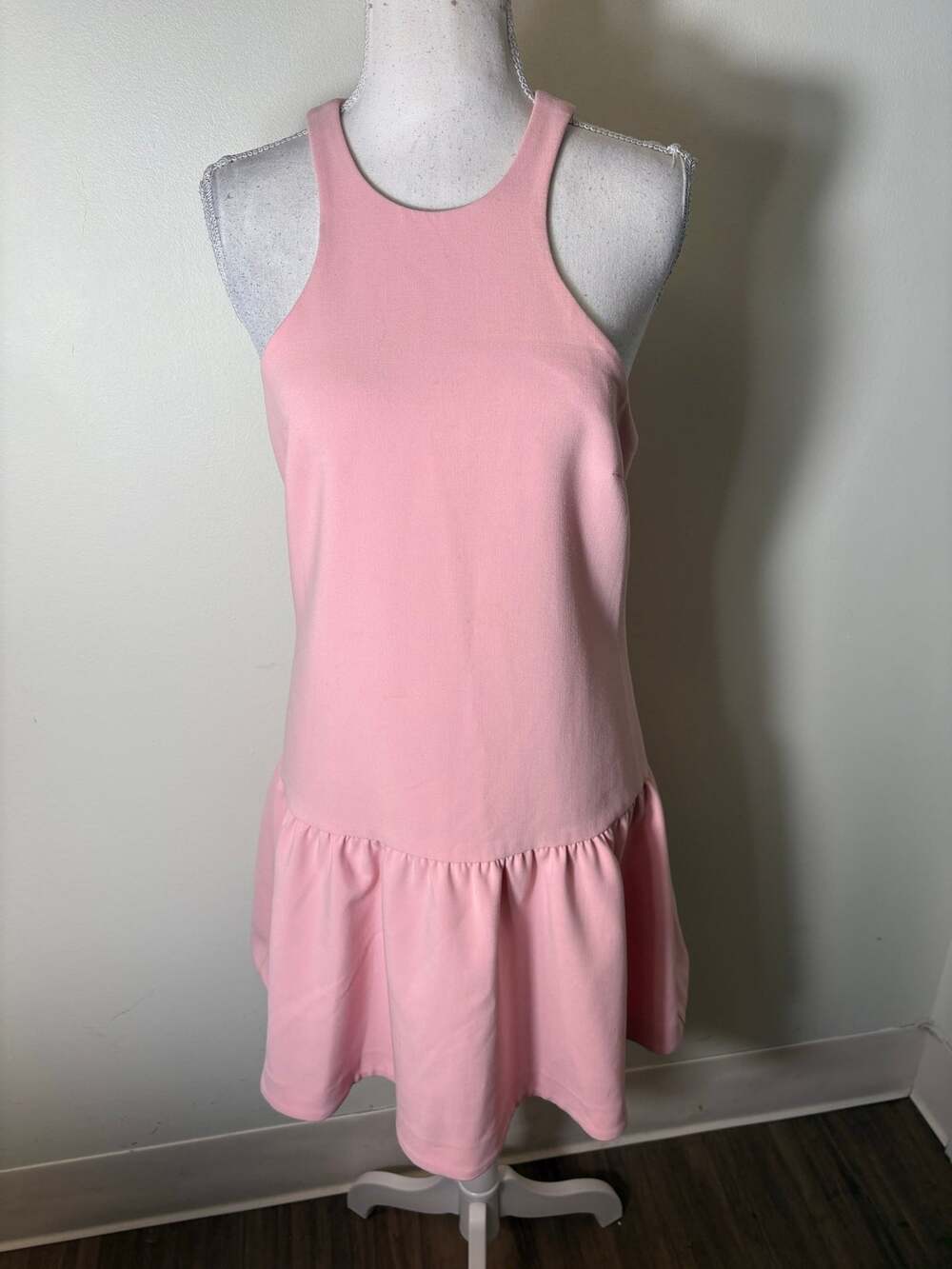 Likely Classic Pink Sleeveless Knee Length Drop Waist Dress Sz 4